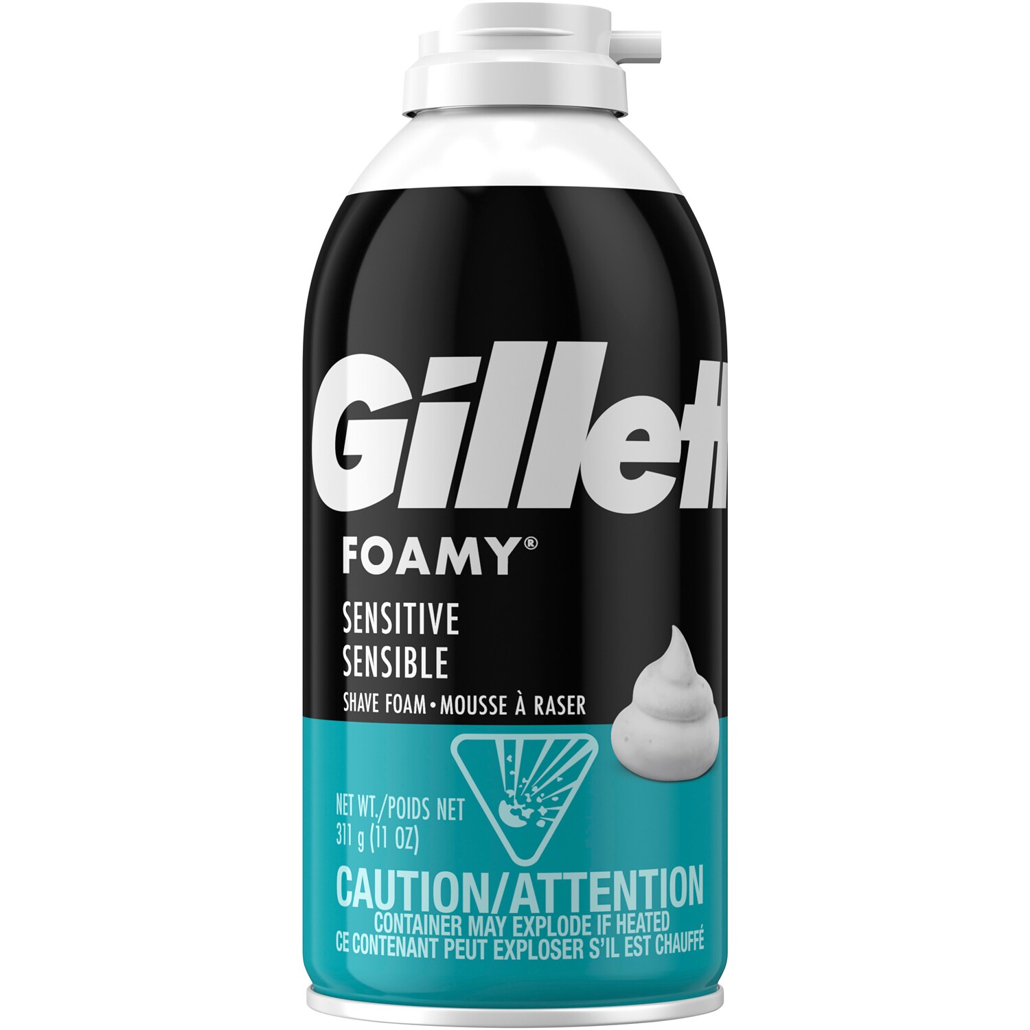 Gillette Foamy Shave Foam, Sensitive