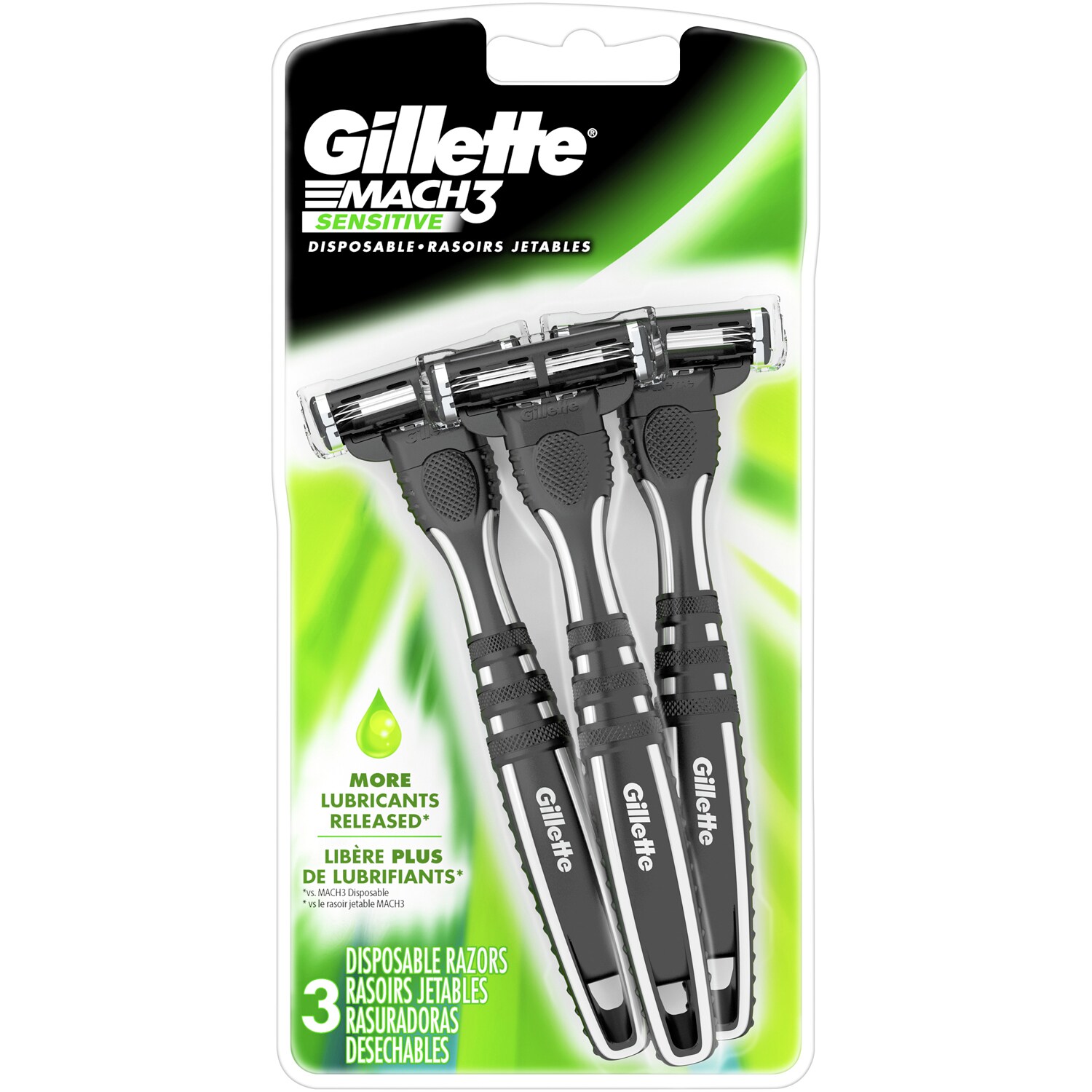 Gillette Mach3 Sensitive Disposable Razors