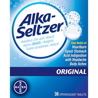 Alka-Seltzer Effervescent Tablets, Original