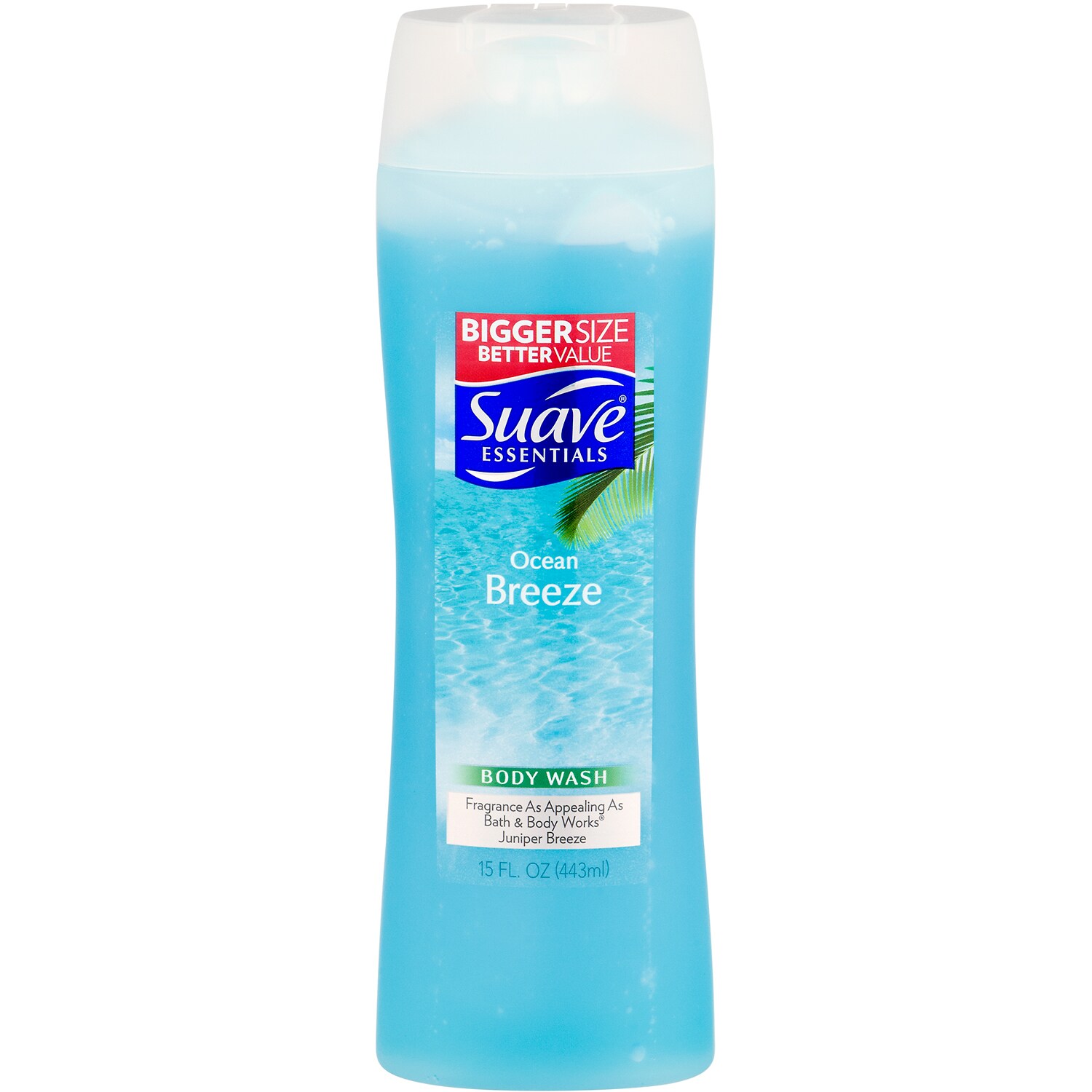 Suave Essentials Body Wash, Ocean Breeze