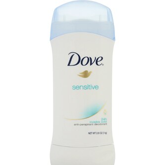 Dove Invisible Solid Antiperspirant and Deodorant, Sensitive