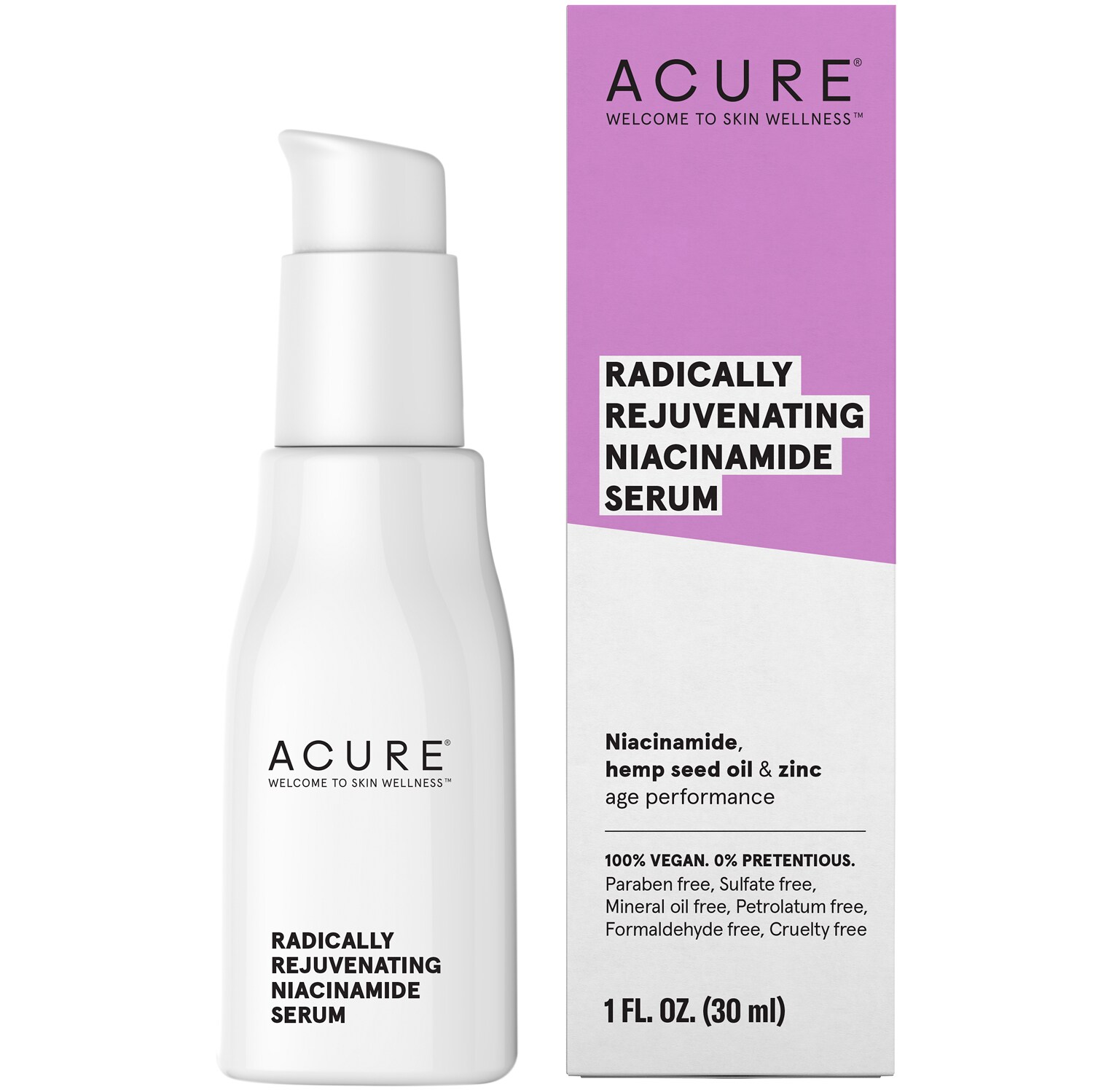 Acure Radically Rejuvenating Niacinamide Serum