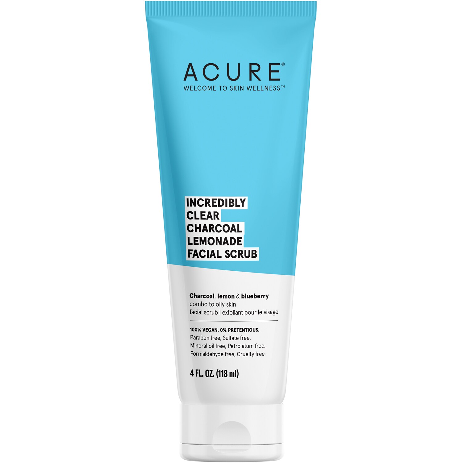 Acure Incredibly Clear Charcoal Lemonade Facial Scrub