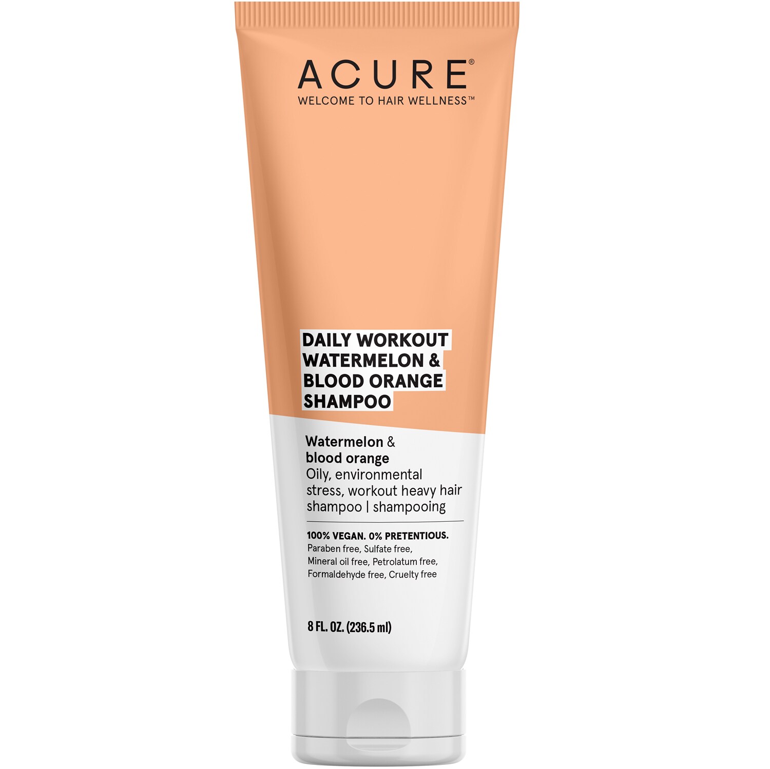 Acure Daily Workout Watermelon & Blood Orange Shampoo