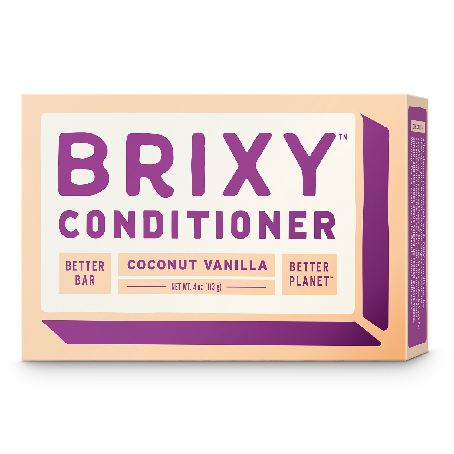 BRIXY Conditioner Bar, Coconut Vanilla