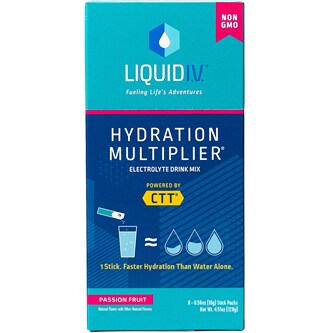 Liquid I.V. Hydration Multiplier Electrolyte Drink Mix, Passion Fruit