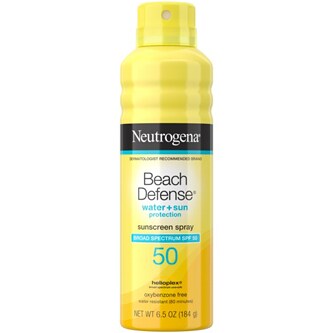 Neutrogena Beach Defense Sunscreen Spray, SPF 50
