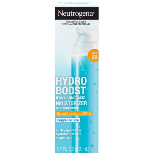 Neutrogena Hydro Boost Hyaluronic Acid Moisturizer with Sunscreen, SPF 50