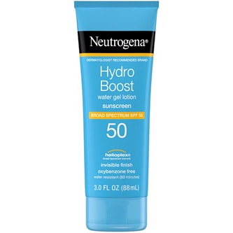 Neutrogena Hydro Boost Water Gel Lotion Sunscreen, SPF 50