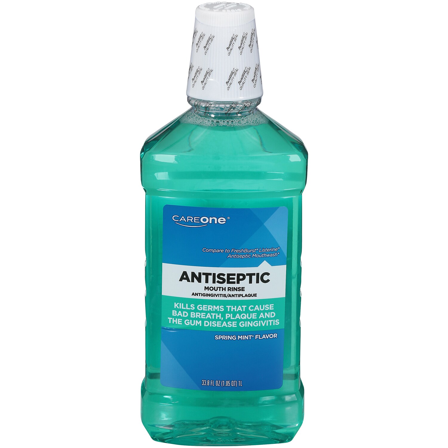CareOne Antiseptic Mouth Rinse, Spring Mint