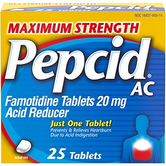 Pepcid AC Acid Reducer Tablets, Maximum Strength