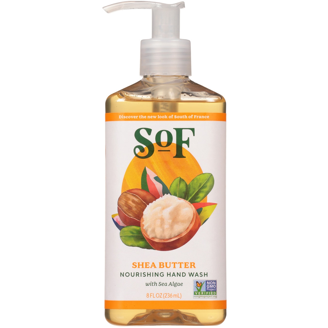 South of France Liquid Soap, Shea Butter