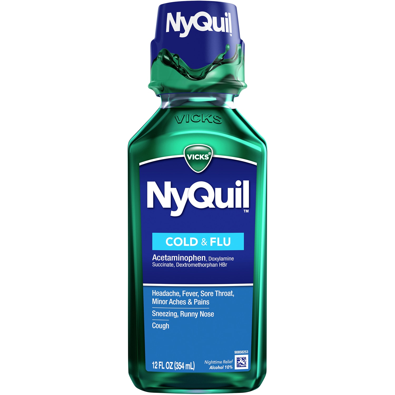 Vicks Nyquil Original Cold and Flu 