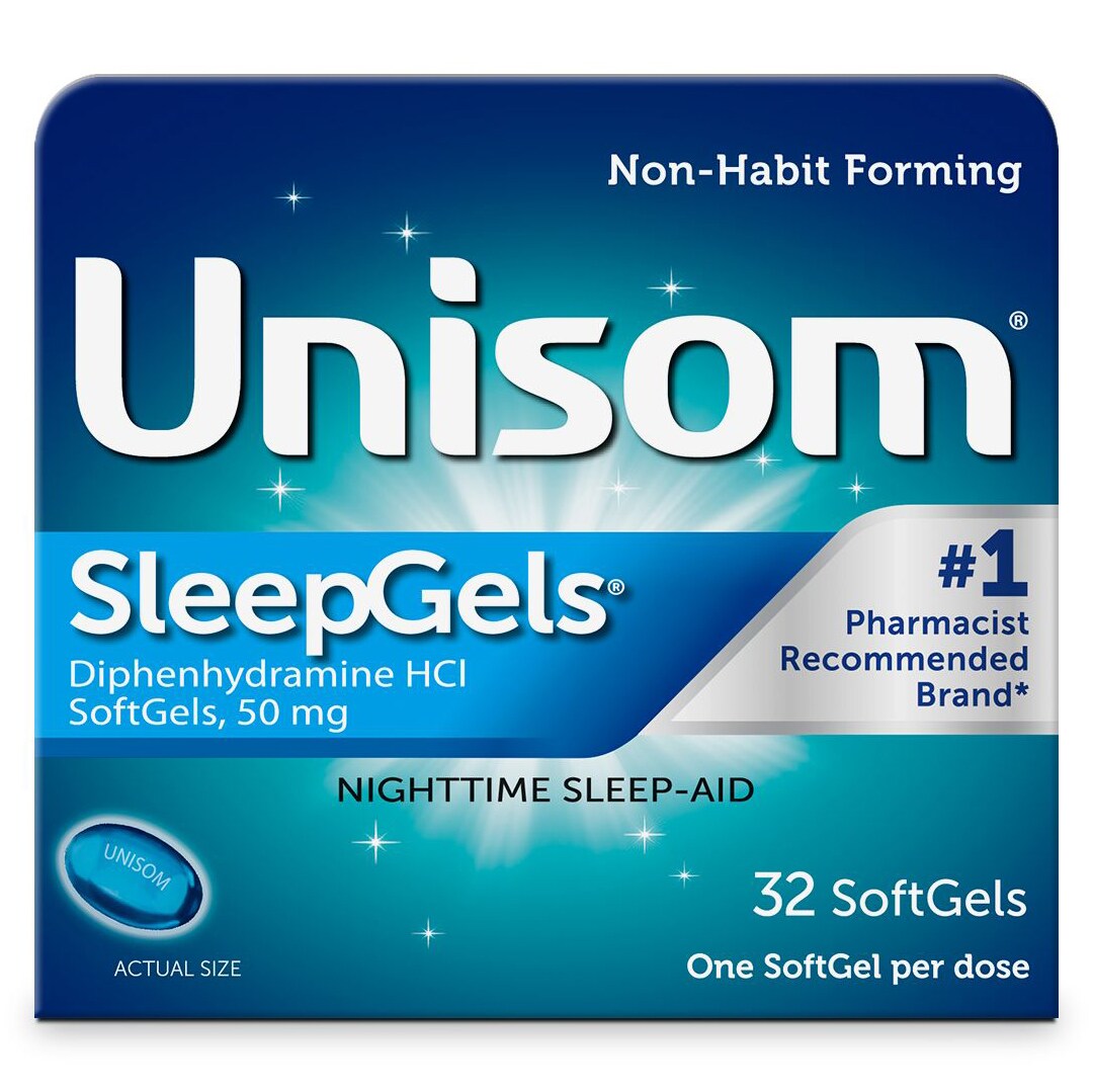 Unisom SleepGels Softgels, 50mg