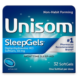 Unisom SleepGels Softgels, 50mg