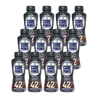 Core Power Elite High Protein Milk Shake, Chocolate, Plastic Bottle, Case