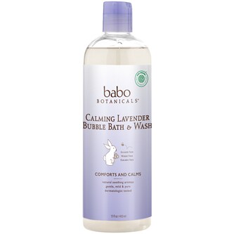 Babo Botanicals Calming Lavender Bubble Bath & Wash