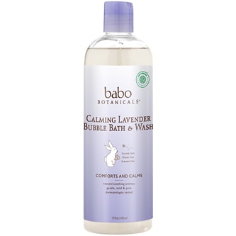 Babo Botanicals Calming Lavender Bubble Bath & Wash