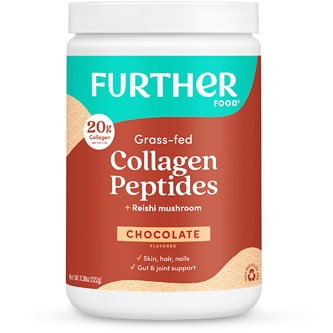 Further Food Grass-Fed Collagen Peptides Powder, Chocolate