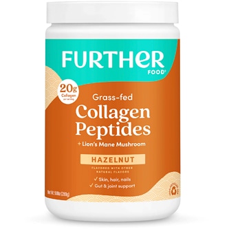 Further Food Grass-Fed Collagen Peptides Powder, Hazelnut