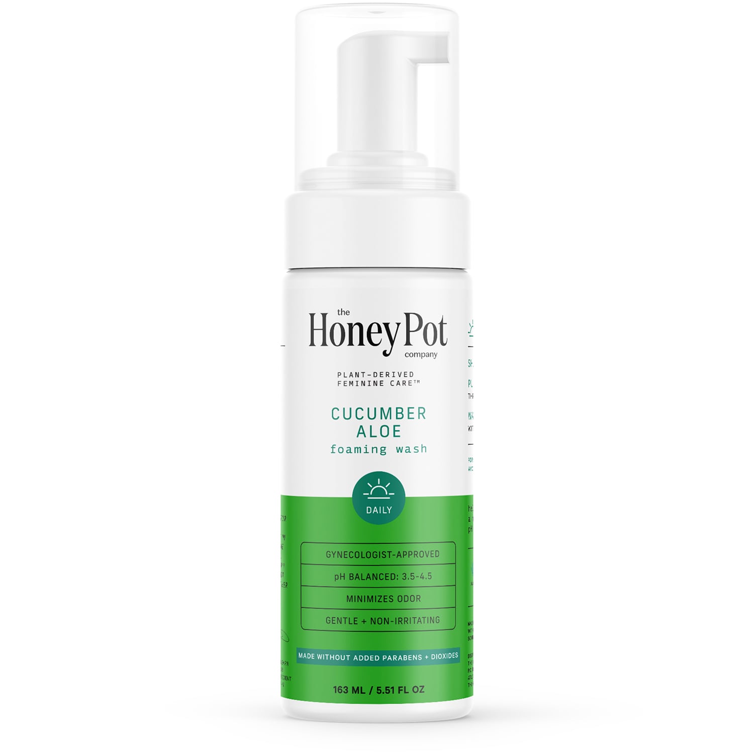 The Honey Pot Company Foaming Wash, Cucumber Aloe