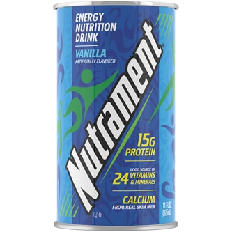 Nutrament Energy Nutrition Drink, Vanilla, Can