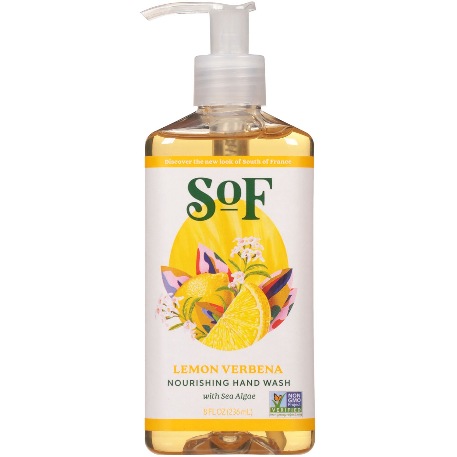 South of France Liquid Hand Wash, Lemon Verbena
