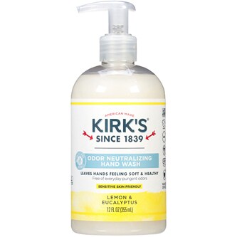 Kirk's Odor Neutralizing Hand Wash, Lemon & Eucalyptus