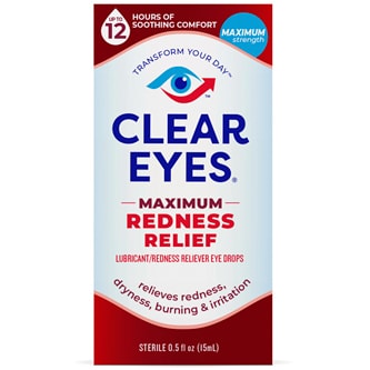 Clear Eyes Maximum Redness Relief Eye Drops
