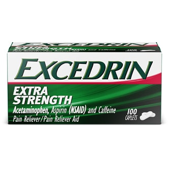 Excedrin Extra Strength Headache Relief Caplets 