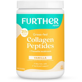 Further Food Grass-Fed Collagen Peptides Powder, Vanilla