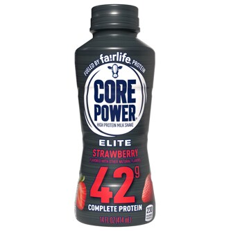 Core Power Elite High Protein Milk Shake, Strawberry, Plastic Bottle