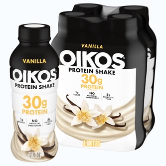 Oikos Protein Shake, Vanilla, Plastic Bottles