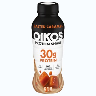 Oikos Protein Shake, Salted Caramel, Plastic Bottle