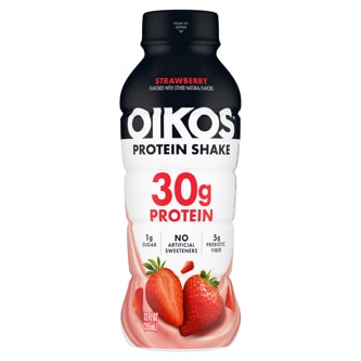 Oikos Protein Shake, Strawberry, Plastic Bottle