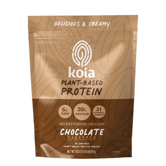 Koia Plant-Based Protein Powder, Chocolate