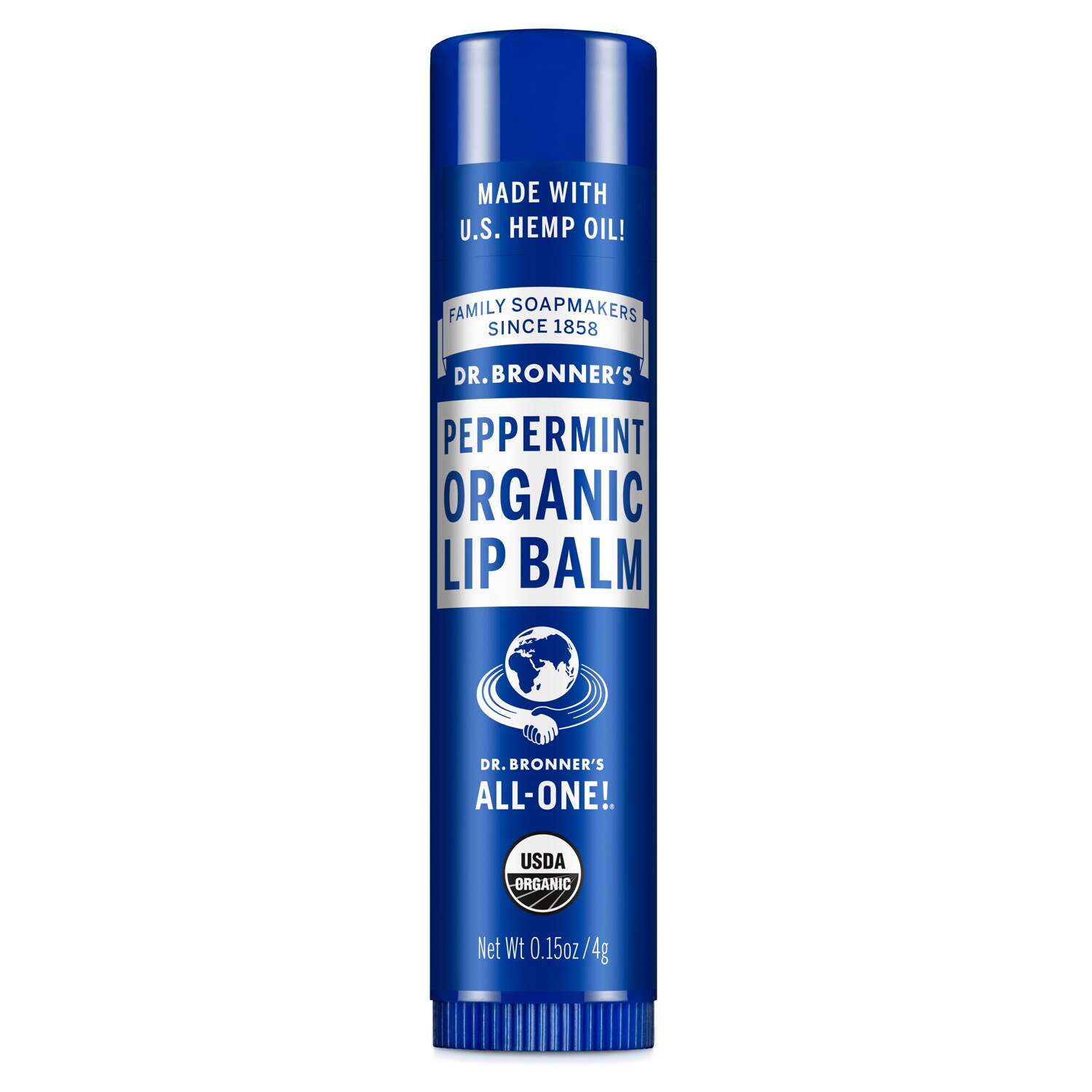 Dr. Bronner's Peppermint Organic Lip Balm