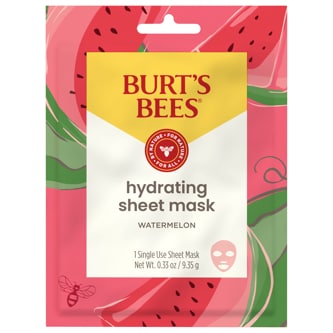 Burt's Bees Hydrating Sheet Mask, Watermelon