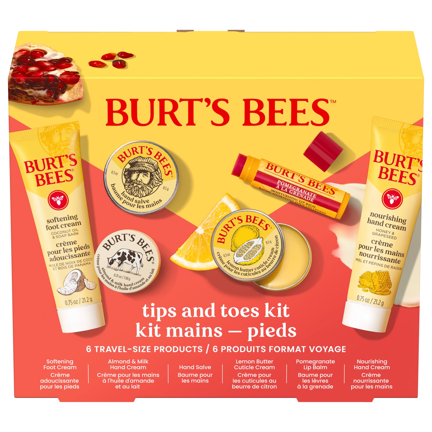 Burt's Bees Tips & Toes Kit