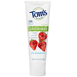 Tom's of Maine Fluoride Children's Toothpaste, Silly Strawberry