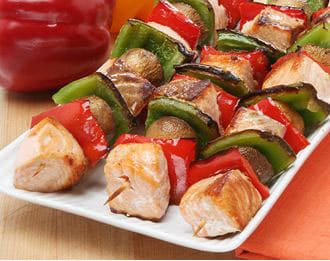 Salmon Kabobs (Made with Farm-Raised Salmon)
