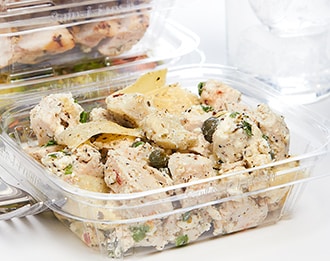 FreshDirect Chicken Salad with Feta and Artichokes