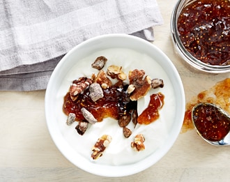 FreshDirect Greek Yogurt with Figs and Walnuts