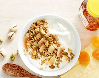 FreshDirect Honey Greek Yogurt and Granola