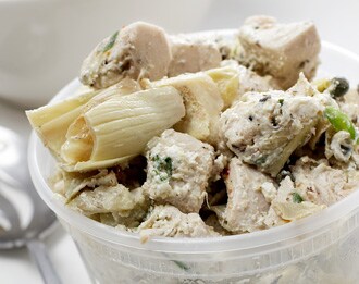 FreshDirect Chicken Salad w/ Feta and Artichokes, Raised w/o Antibiotics