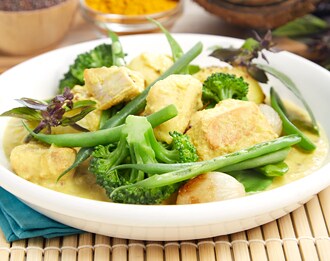 FreshDirect Thai-Style Chicken and Vegetable Curry, Single Serving Meal