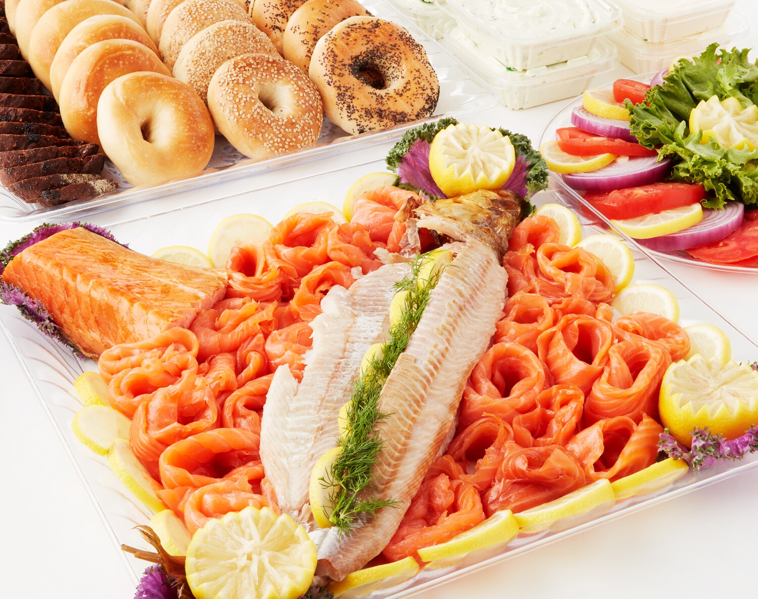 FreshDirect Smoked Fish Bounty with Bread, Large