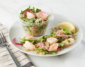 FreshDirect Lemon Shrimp and Grain Pot