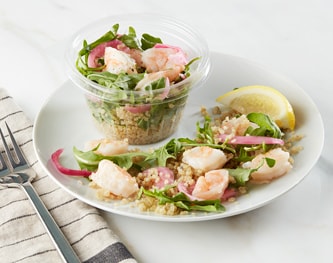 FreshDirect Lemon Shrimp and Grain Pot