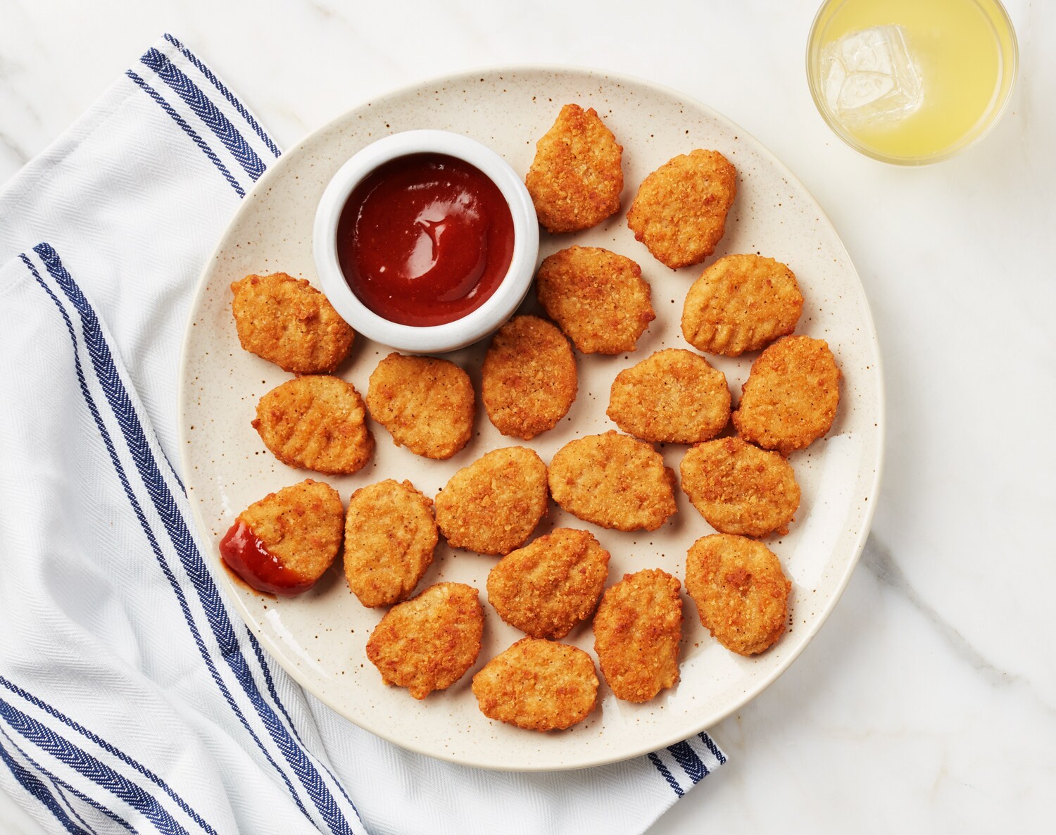 FreshDirect Vegan Nuggets with Butternut Ketchup BBQ Sauce